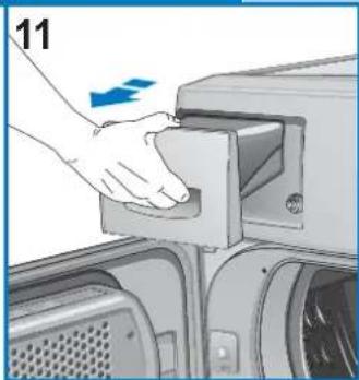Eudora TK 660 E - Zum Entleeren des Kondensatbehälters wie folgt vorgehen: - 1