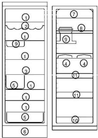 ELECTROLUX ER 2513 C - Beschreibung des Kühlgerätes - 2