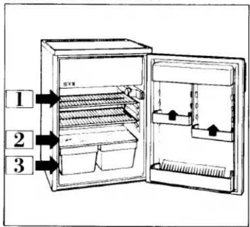 ELECTROLUX ER 1523 T - Bewaar vlees niet langer dan één of twee dagen in het koeldeel. - 2