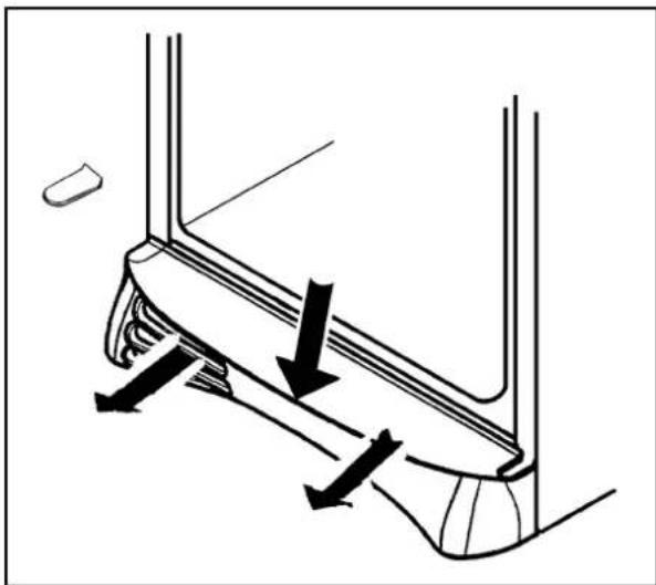 ELECTROLUX ENB 3269 - Änderung der öffnungsrichtung der Türen - 1