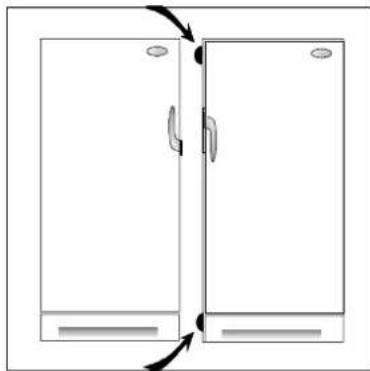 ELECTROLUX ER 8492 B - Ändern des Türanschlages - 1