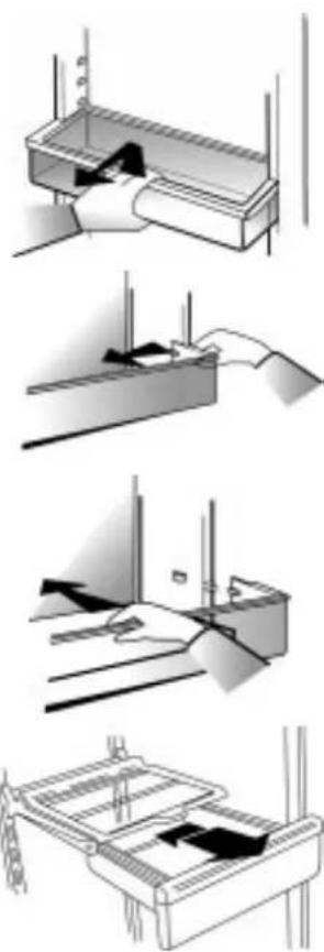 WHIRLPOOL ART 720 - Entfernen der Snack-Schale mit Abdeckung - 1