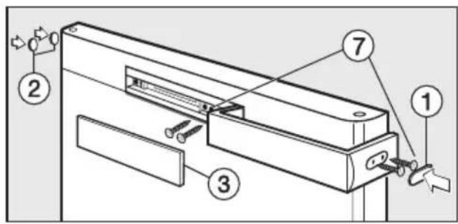 MIELE K 12023 S-2 - Türgriff umsetzen - 3