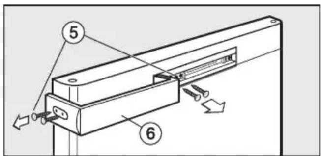 MIELE K 12022 S-1 - Türgriff umsetzen - 2