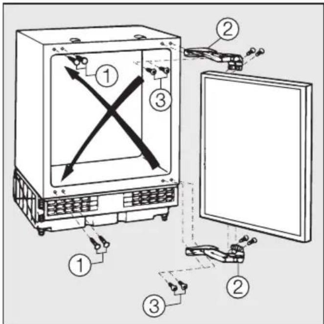 MIELE K 122 UI - Vor dem Geräteeinbau - 2