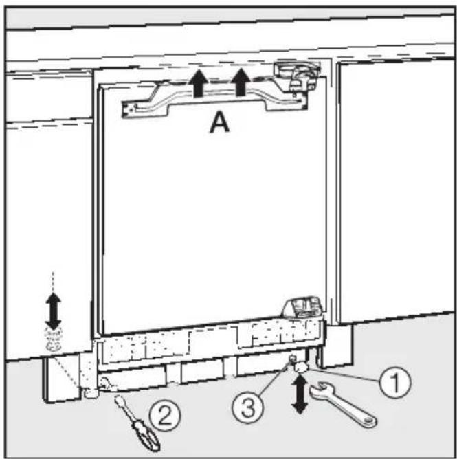 MIELE K 122 UI - Gerät unterbauen - 2