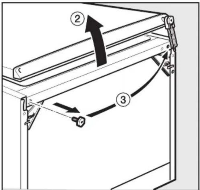 MIELE K 1121 S - Gerätetür - 2