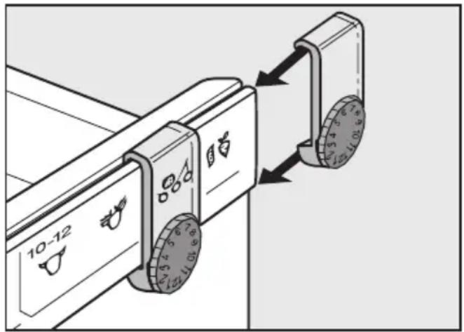 MIELE F 7461 S - Gefriergut-Merkersystem - 1