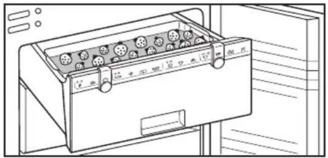MIELE F 7461 S - Gefriertablett nutzen - 1