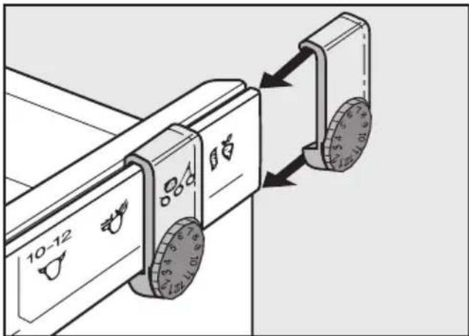 MIELE F 4052S - Gefriergut-Merkersystem - 1