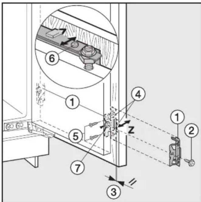 MIELE K 850 I-1 - Gerät einbauen - 5
