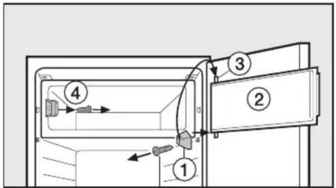 MIELE K 850 I-1 - Gefrierfachtür - 1
