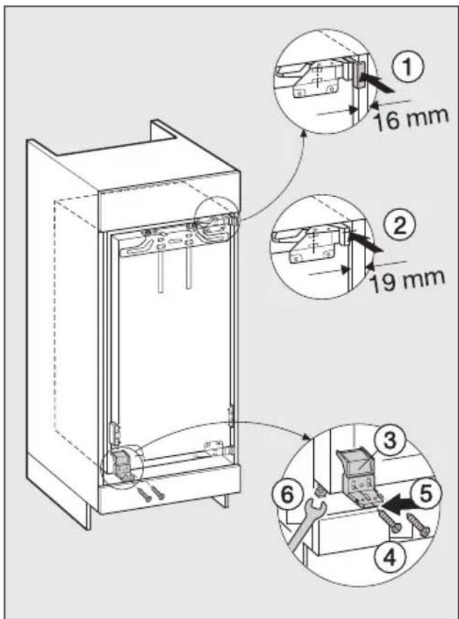 MIELE K 850 I-1 - Gerät einbauen - 1