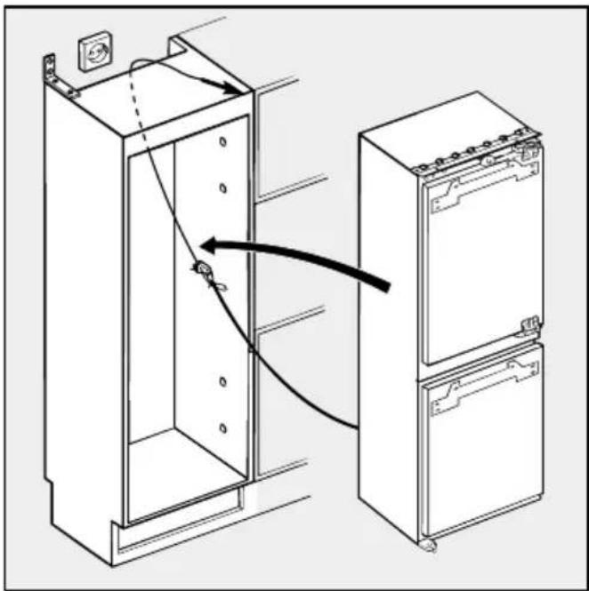 MIELE K 583 I-1 - Gerät einbauen - 1