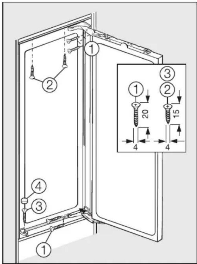 MIELE K 581 ID - Gerät einbauen - 3