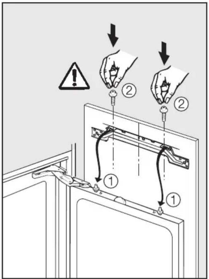 MIELE K 531 I - Möbeltür befestigen - 6