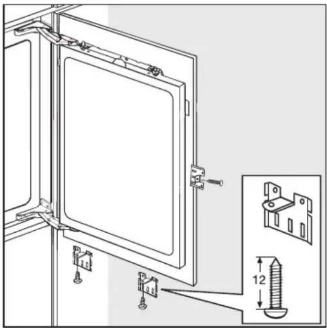 MIELE K 531 I - Möbeltür befestigen - 9
