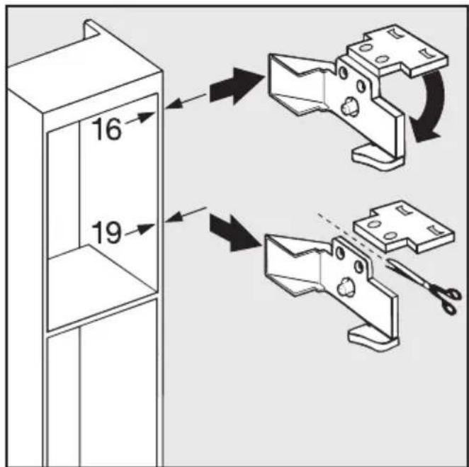 MIELE K 531 I - Gerät einbauen - 3