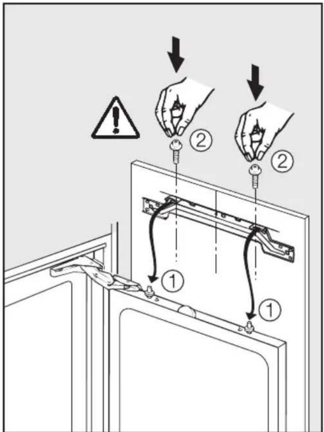 MIELE K 530 I - Möbeltür befestigen - 6