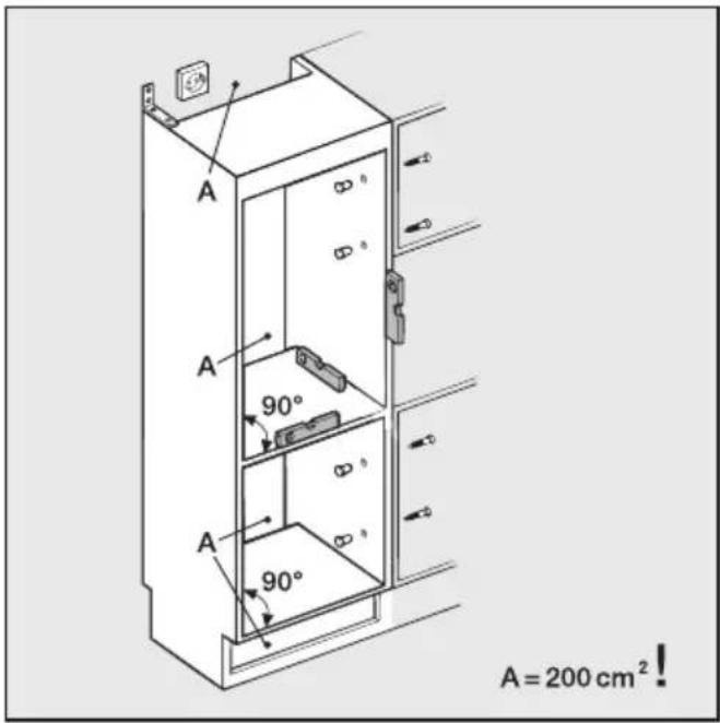 MIELE K 530 I - Einbaunische ausrichten - 1