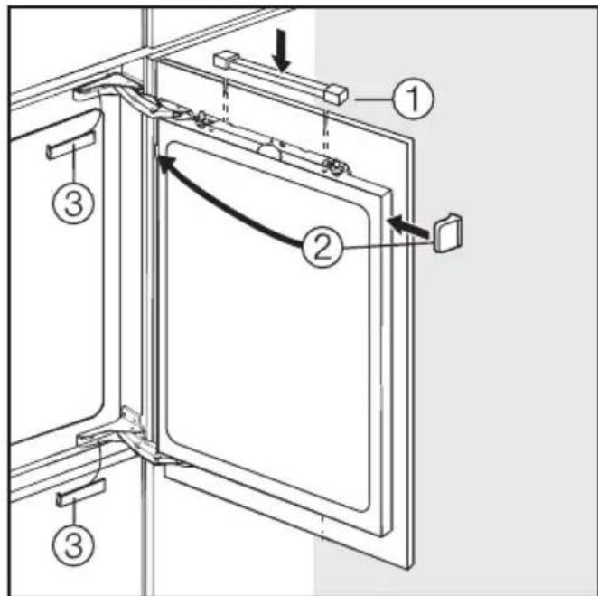 MIELE K 513 I-2 - Gewicht der Möbeltür - 21
