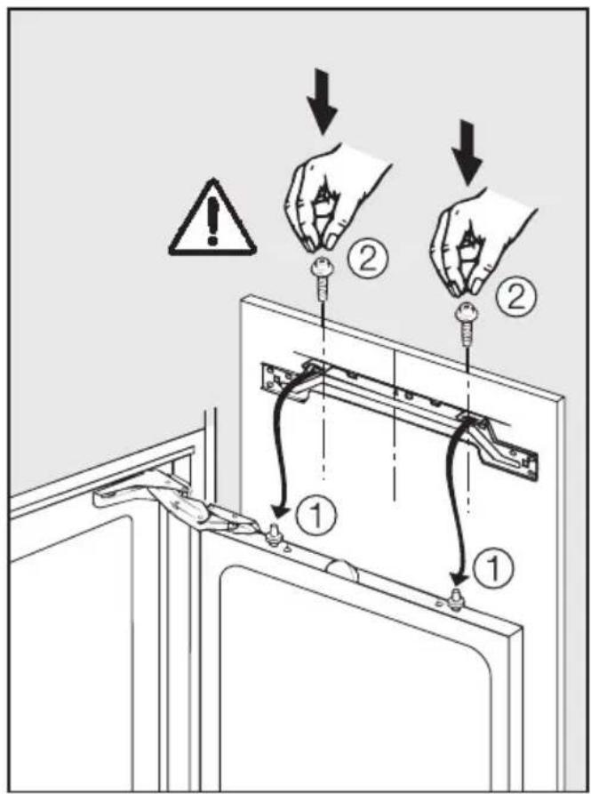 MIELE K 511 I-2 - Gewicht der Möbeltür - 15