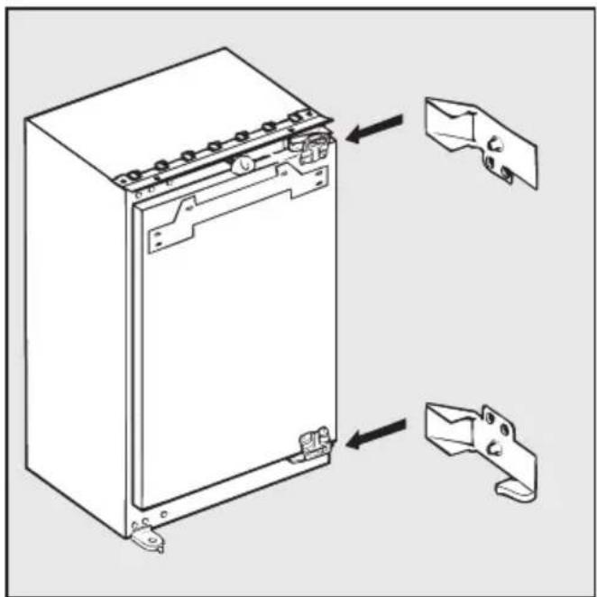 MIELE K 511 I-2 - Gewicht der Möbeltür - 6