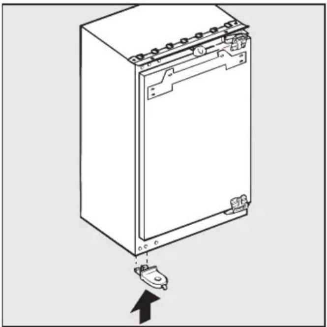 MIELE K 511 I-2 - Gewicht der Möbeltür - 4