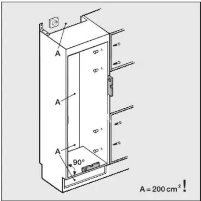 MIELE K 516 I-2 - Einbaunische ausrichten - 1