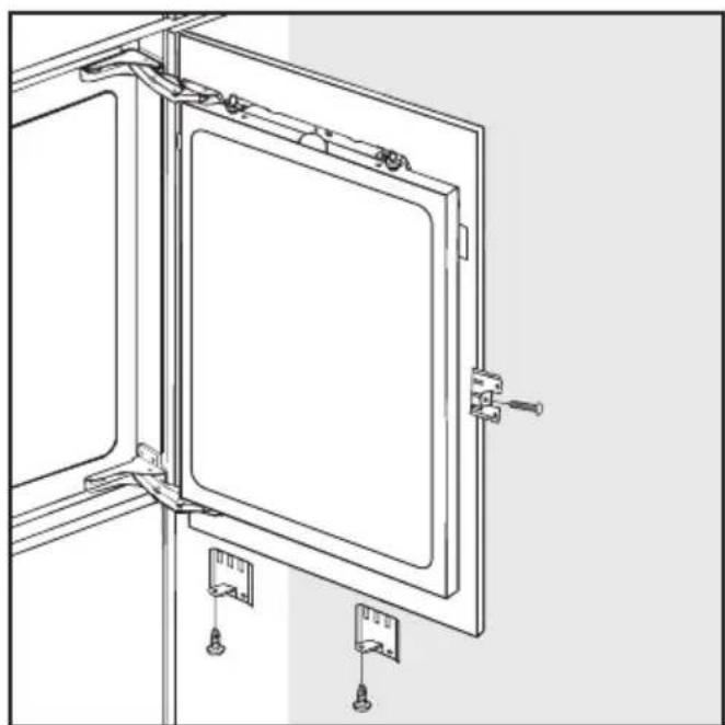 MIELE K 516 I-2 - Möbeltür befestigen - 4