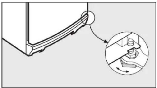 MIELE K 2222 S-1 - Gerät aufstellen - 1