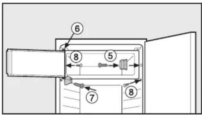 MIELE K 2222 S-1 - Gefrierraumtür - 2