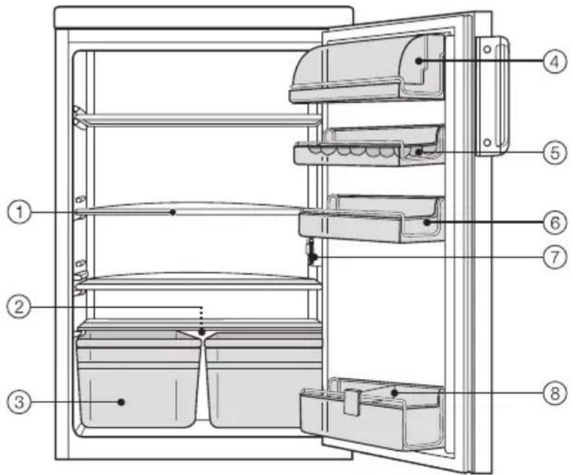 MIELE K 2212 S - Gerät unterbauen 23 - 1