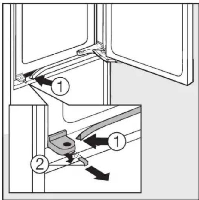 MIELE KF 583 I - Gerät einbauen - 4