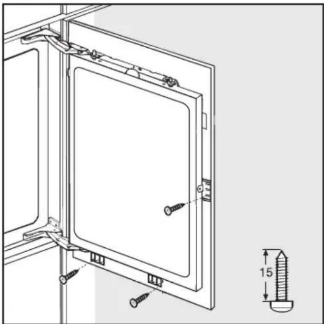 MIELE KF 583 I - Gerät einbauen - 13