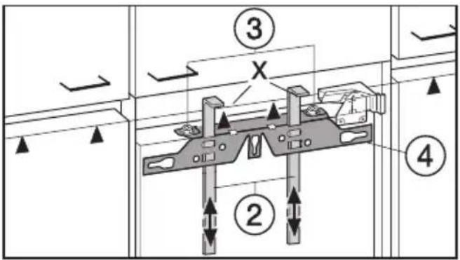 MIELE KF 37272 iD DynaCool - Möbeltüren montieren - 3