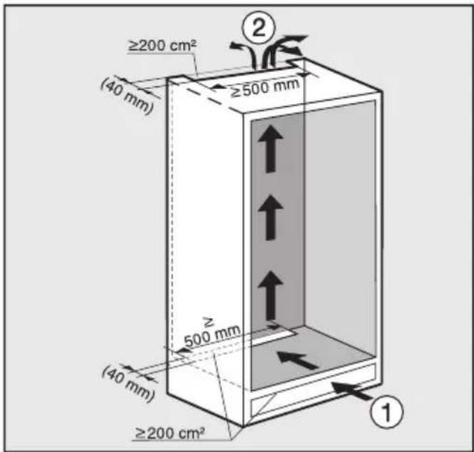 MIELE KF 37272 iD DynaCool - Be- und Entlüftung - 1