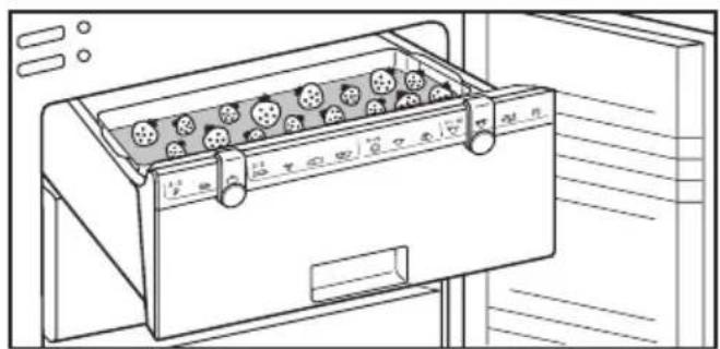 MIELE KD 3222 S - Gefriertablett nutzen - 1
