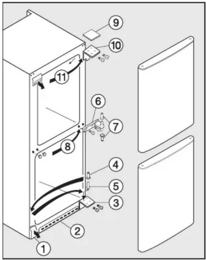 MIELE KD 1411 S - Gerät aufstellen - 2