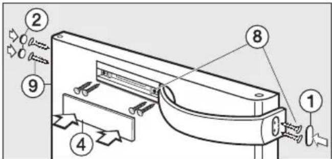 MIELE KD 1411 S - Gerätetüren montieren - 4