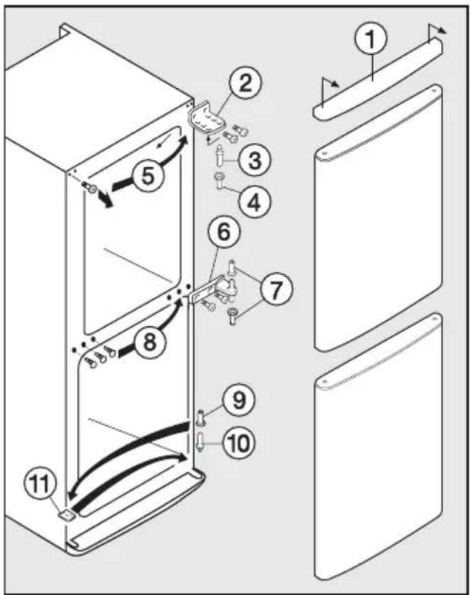 MIELE KD 1410 S - Gerät aufstellen - 2