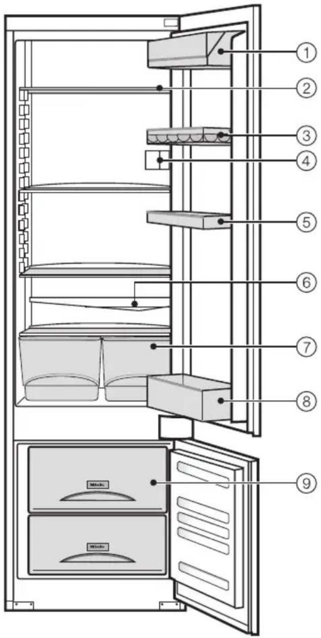 MIELE KD 12823 EDT CS-1 - Türanschlag wechseln 45 - 2