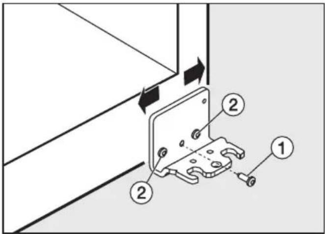 MIELE KD 12625 S - Türgriffe wieder montieren: - 2