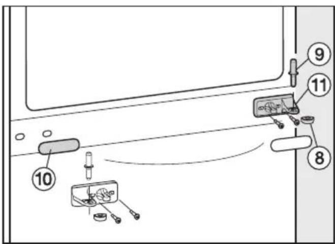 MIELE KD 12625 S - Gerätetüren abnehmen: - 2