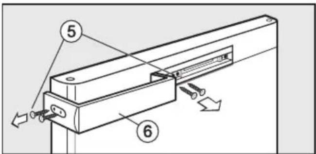 MIELE KD 12312 S - Türgriffe umsetzen - 2