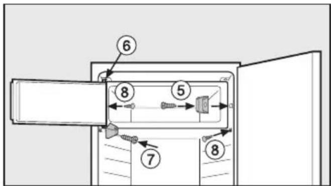 MIELE K 2224S - Gefrierraumtür - 2