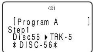 CD1 [Program A ] Step1 Disc56 ▶ TRK-5 * DISC-56*