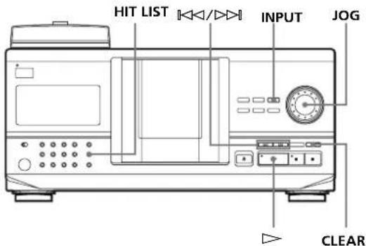 SONY CDP-CX260 - Memorizar as suas faixas preferidas (Lista de músicas) - 1