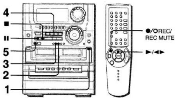 AIWA NSX-DST717 - BASIC RECORDING - 1