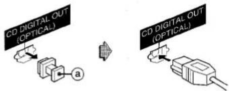 AIWA NSX-DST717 - CD DIGITAL OUT (OPTICAL) JACK - 1